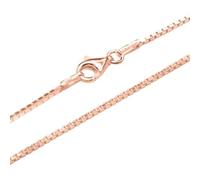 Venezianerkette 1,2 mm von Unique aus 925er Silber, rosévergoldet (Länge: 40cm)