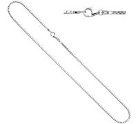 Venezianerkette 925 Sterling Silber 1,2 mm 50 cm Halskette Karabiner