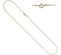 JOBO Venezianerkette 925 Sterling Silber Gold vergoldet 1,3 mm 50 cm