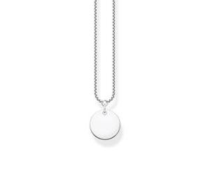 Venezianerkette aus 925er Silber mit Gravuranhänger
