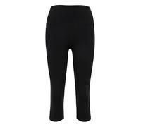 Leggings VENICE BEACH "LEGGINGS 3/4 AMELIA", Damen, Gr. L (42), N-Gr, schwarz, Obermaterial: 75% Polyamid, 25% Elasthan, Hosen Leggings (64909556-L) schwarz
