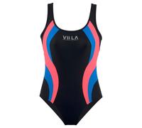 Badeanzug VENICE BEACH Gr. 46, N-Gr, schwarz Damen Badeanzüge Ocean Blue Mit Logodruck und Colorblocking-Einsätzen (54411340-46)