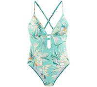 VENICE BEACH Badeanzug Damen türkis bedruckt Gr.38 Cup A/B