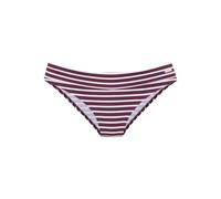 Badehose VENICE BEACH "Tadu", Damen, Gr. 38, N-Gr, bordeaux, weiß, Obermaterial: 84% Polyamid, 16% Elasthan. Futter: 92% Polyester, 8% Elasthan, Badehosen Badehose (61289015-38) bordeaux, weiß