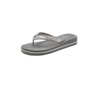 Badezehentrenner VENICE BEACH Gr. 41, grau Damen Schuhe Dianette Strandschuhe Sandale, Pantolette, Badeschuh ultraleicht mit Glitzerband VEGAN (33417104-41)