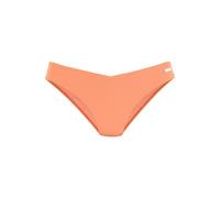 Bikini-Hose VENICE BEACH "Lucky", Damen, Gr. 38, N-Gr, rot (lachs), Recycling-Polyamid, Strukturmuster, Badehosen, aus gerippter Strukturware (69818539-38) lachs