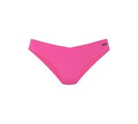 Bikini-Hose VENICE BEACH "Lucky", Damen, Gr. 32, N-Gr, pink, Recycling-Polyamid, Strukturmuster, Badehosen Bikini-Hose, aus gerippter Strukturware (74936604-32) pink