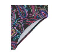 Bikini-Hose VENICE BEACH "Paislee", Damen, Gr. 32, N-Gr, schwarz (schwarz bedruckt), Recycling-Polyamid, Paisleymuster, bedruckt, Badehosen Bikini-Hose, im Paisley-Druck (18733863-32) schwarz bedruckt