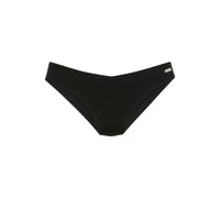 Bikini-Hose VENICE BEACH "Lucky", Damen, Gr. 32, N-Gr, schwarz, Recycling-Polyamid, Strukturmuster, Badehosen, aus gerippter Strukturware (19891767-32) schwarz