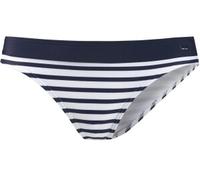 Lascana Bikinihose Damen Venice Beach LM exkl. Sport normal Weiß/Navy Größe 44