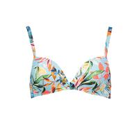 VENICE BEACH Triangel-Bikini-Top Damen hellblau-bedruckt Gr.38 Cup A