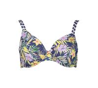 Venice Beach Bikini-Oberteil "Summer" in Dunkelblau - Größe 42D-Cup | Damen Bademode