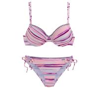 VENICE BEACH Bügel-Bikini Damen lachs-bedruckt Gr.44 Cup G