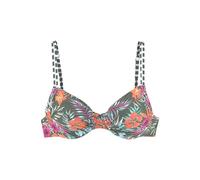 VENICE BEACH Bügel-Bikini-Top Damen oliv bedruckt Gr.44 Cup F