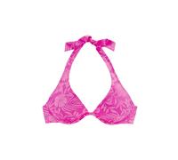 VENICE BEACH Bügel-Bikini-Top Damen pink bedruckt Gr.40 Cup F