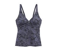 VENICE BEACH Bügel-Tankini-Top Damen schwarz bedruckt Gr.48 Cup E