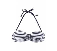 VENICE BEACH Damen Bikinitop 'Summer' weiß / navy, Größe 40, 4315145 Weiß / Navy 80