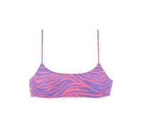 Bustier-Bikini-Top VENICE BEACH "Fjella" Gr. 36, Cup A/B, bunt (violett, koralle) Damen Bikini-Oberteile (94265763-36) violett, koralle