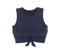 Crop-Bikini-Top VENICE BEACH "Planet" Gr. 38, Cup C/D, blau (marine) Damen Bikini-Oberteile (35831118-38) marine