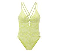 Badeanzug VENICE BEACH "Peony", Damen, Gr. 42, N-Gr, grün (lime), Polyester, Strukturmuster, Badeanzüge, aus modischer Strukturware (13696241-42) lime