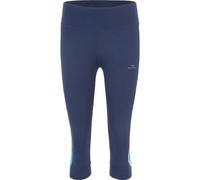 VENICE BEACH Damen Caprihose VB_Blues D 3/4 (15371) XS dark navy_AOP desert tones green