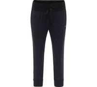 VENICE BEACH Damen Sporthose VENICEBEACH Damen Sweathose / Caprihose Esila (15184) XS AOP stripes melange black