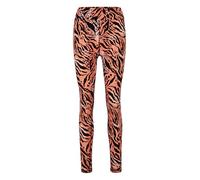 Venice Beach Damen Vb Keeva Leggings, AOP Tiger_Amber, L EU
