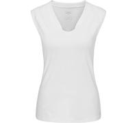 Venice Beach Sport-T-Shirt für Damen mit körperumspielender Schnittform und V-Ausschnitt ELEAM L, White
