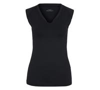 Venice Beach Sport-T-Shirt für Damen mit körperumspielender Schnittform und V-Ausschnitt ELEAM M, Black