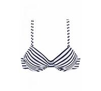 VENICE BEACH Bikini-Oberteil mit vorgeformten Cups Modell 'Summer' in Dunkelblau, Größe 40E