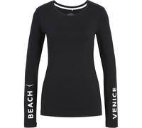 Venice Beach Leana Damen Longsleeve, schwarz S
