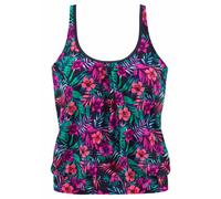 VENICE BEACH Oversize-Tankini-Top Damen marine bedruckt Gr.40