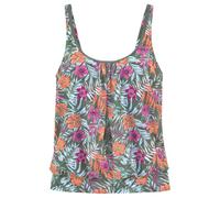 VENICE BEACH Oversize-Tankini-Top Damen oliv-bedruckt Gr.38