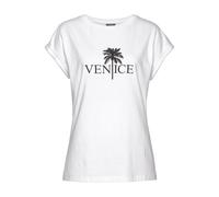 Rundhalsshirt VENICE BEACH Gr. 40/42, weiß Damen Shirts (51788706-40) weiß