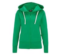 Venice Beach Sport-Sweatjacke für Damen mit Kapuze CIRCLE M, island green