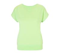 Venice Beach Sport-T-Shirt für Damen mit lässiger Schnittform und V-Ausschnitt Sui L, Pistachio