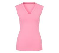 Venice Beach Sport-T-Shirt für Damen mit körperumspielender Schnittform und V-Ausschnitt ELEAM XS, Bubble Gum