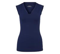 Venice Beach Sport-T-Shirt für Damen mit körperumspielender Schnittform und V-Ausschnitt ELEAM L, Space