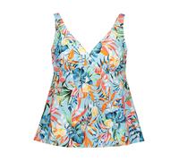 Bügel-Tankini-Top VENICE BEACH "Caru", Damen, Gr. 46, Cup C, blau (hellblau, bedruckt), Recycling-Polyamid, bedruckt, Bikini-Oberteile, mit modernem Allover-Print (42483837-46) hellblau, bedruckt