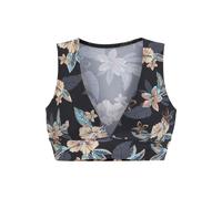 VENICE BEACH Triangel-Bikini-Top Damen schwarz-bedruckt Gr.38 Cup A/B