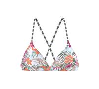 VENICE BEACH Triangel-Bikini-Top Damen weiß bedruckt Gr.34 Cup A/B