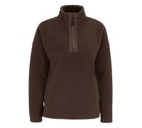Sweatshirt VENICE BEACH "1/4 Zip Sweat SARAH", Damen, Gr. L (42), braun (coffee), Obermaterial: 100% Polyester, sportlich, Sweatshirts (43246505-L) coffee