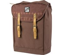 Venice Urbaner Freizeit Damen Herren Rucksack Im Retro Look Mit Gepolstertem 15'' Laptop Fach Schulrucksack Wanderrucksack Streetpack, Northern Patch, 28L