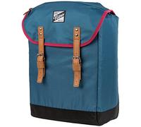 Venice Urbaner Freizeit Damen Herren Rucksack Im Retro Look Mit Gepolstertem 15'' Laptop Fach Schulrucksack Wanderrucksack Streetpack, Blue Steel, 28L