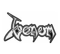Venom - Logo Shape Aufnäher, Patch, Black Metal