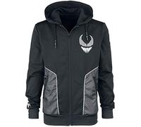 Venom (Marvel) Venom Männer Kapuzenjacke schwarz/grau L, 100% Polyester, Fan-Merch, Film, Marvel Comics