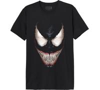 Marvel Herren T-Shirt Carnage, Schwarz (Noir), XXL