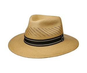 Vented Crown Traveller Panamahut by Stetson beige S (54-55 cm)