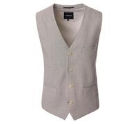 VENTI - Anzugweste braun - Gr. - 46