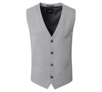 VENTI - Anzugweste silber - Gr. - 46